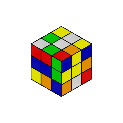 fifthsunlove puzzle insta positivity cube Sticker