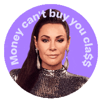 Real Housewives Of New York Money Sticker by hayu