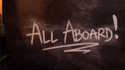 All Aboard Goodbye GIF by Nouns Movie
