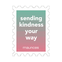maurices kindness kind be kind maurices Sticker