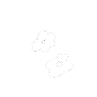 hamu__toy flower 花 シンプル はな Sticker