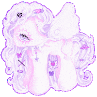 Pink Sparkle Sticker by cait robinson