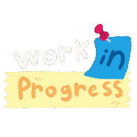 Lucas_FZY wip work in progress dessin travail Sticker