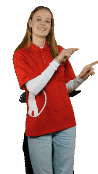 Pointing Annika Sticker by Felix Schoeller