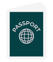 Passport Rec2Rec Sticker by Collette Buttress