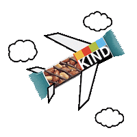 sticker flying by KIND Snacks
