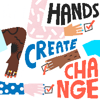 Voting Midterm Elections Sticker by imrobinthisjoint