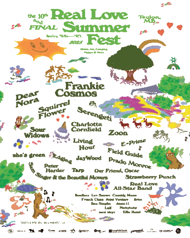 Real Love Sticker by Real Love Summer Fest