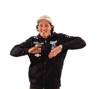 Alpine Skier Happy Dance Sticker by SloSki
