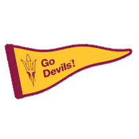 Game Day Sticker by Arizona State University