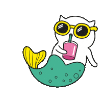 playa nieve Sticker