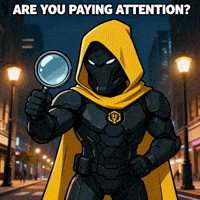 Mascot Observe GIF by CaptainBNB