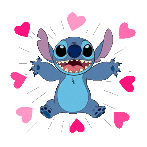 disneystyletw giphyupload love dog blue Sticker