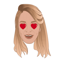 In Love Heart Sticker