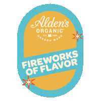 Fireworks Sticker by Alden's Organic Ice Cream