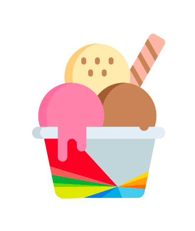 ice cream comida Sticker by Just Eat España