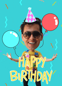 Celebrate Happy Birthday GIF by Max Amini
