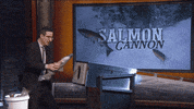 John Oliver Salmon Cannon GIF by Giffffr