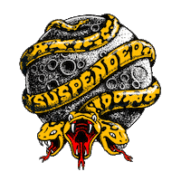 Rough Trade Moon Sticker by Greenway Records