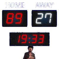 27 Away Sticker