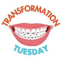 David Ross Smile Sticker by David Ross Orthodontics