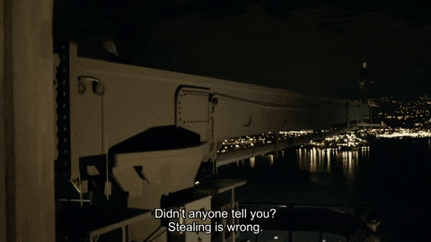 Stealing Tron Legacy GIF by Goldmaster