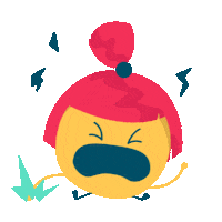 Sad Oh No Sticker