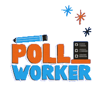 Register To Vote Election 2020 Sticker by INTO ACTION