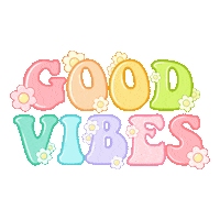 Happy Good Vibes Sticker