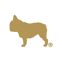 flatslife dog french bulldog louise flats Sticker