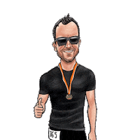 Run Running Sticker by eBibs