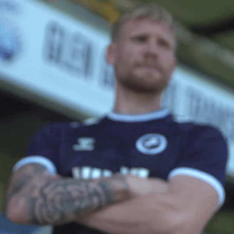 The Lions Player GIF by MillwallFC