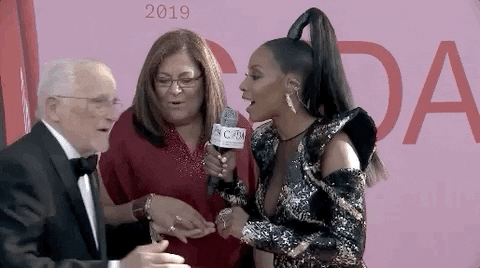 cfda giphyupload red carpet cfda awards 2019 GIF