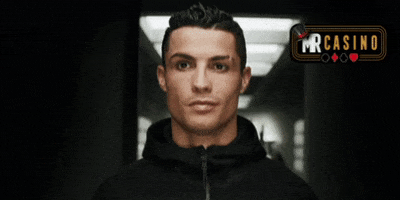 Cristiano Ronaldo GIF by MR CASINO