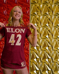 Elon Womens Lacrosse GIF by Elon Phoenix