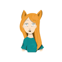 nyankou shock fear astonishment nyankouav Sticker