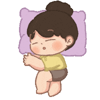 Tired Good Night Sticker by Cosytales