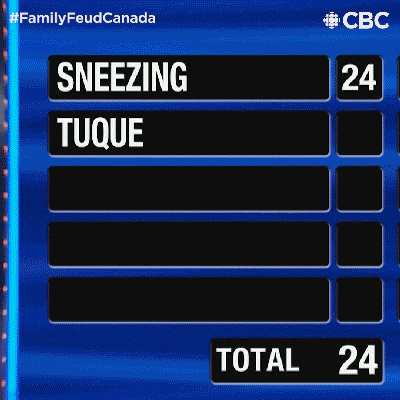 Family Feud What GIF by CBC