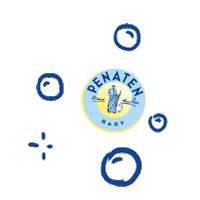 Penaten baby bubbles weihnachten bath Sticker