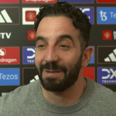 Laugh Smile GIF by Manchester United