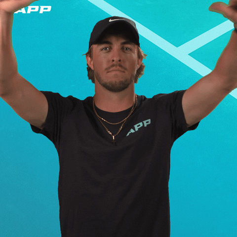 Pickleball Thumbs Down GIF by APP