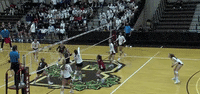 Celebration Dancing GIF by Brown Volleyball
