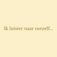 Stilte GIF by De Biosalon
