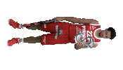 Basket_fi sport basketball three koripallo Sticker