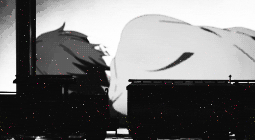 black and white monochrome GIF