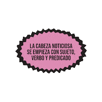 5W Sticker by ETER Escuela de Comunicación