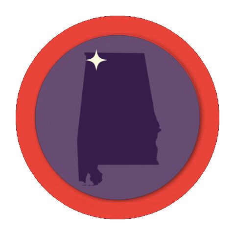 SpotlightersCamp giphyupload alabama florence sheffield Sticker