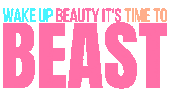VirtualSuccessPartners beauty workout wake up beast Sticker