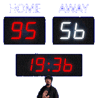 56 Away Sticker