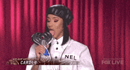 licking cardi b GIF by iHeartRadio